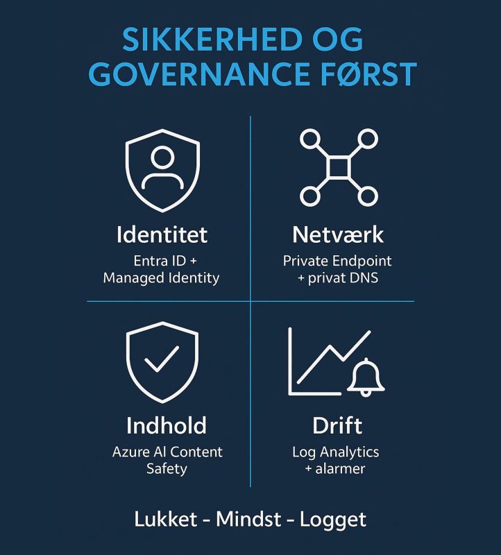 sikkerhed og governance