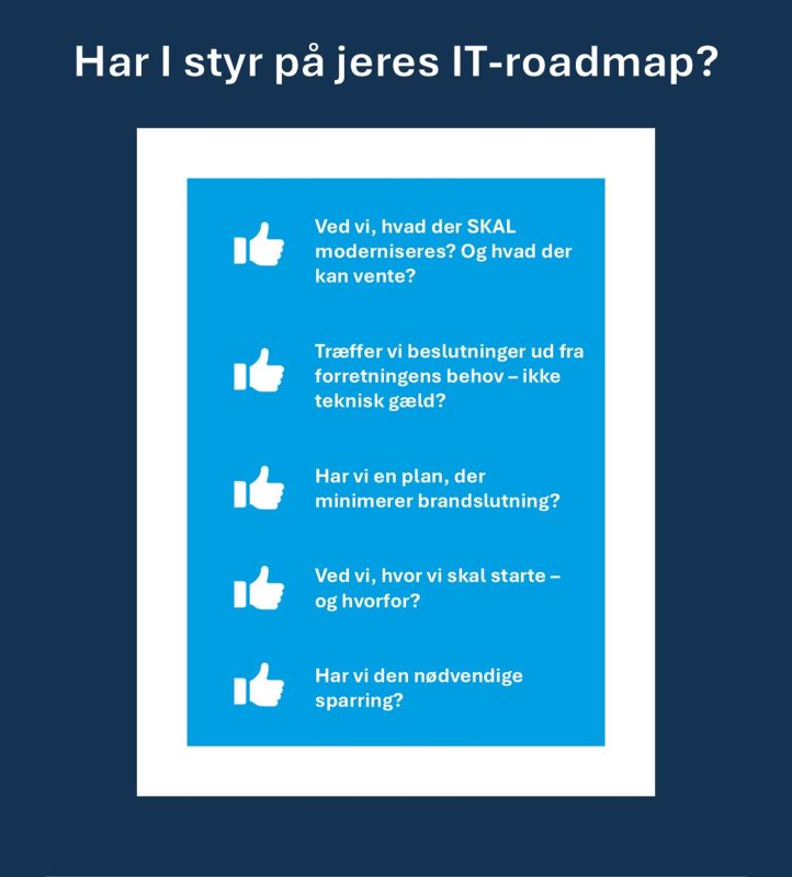 styr på it-roadmap